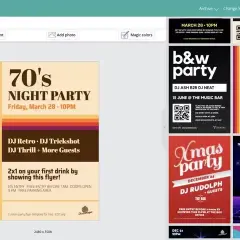 Najlepsze szablony ulotek na retro imprezy do pobrania i personalizacji