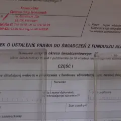 Wniosek o świadczenia z funduszu alimentacyjnego. Dokument ten jest kluczowy, gdy fundusz alimentacyjny wypłaca alimenty.