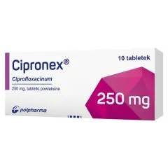 Cipronex: na co jest, dawkowanie, skutki uboczne poznaj lek!
