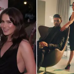 Anna Maria Sieklucka i Michele Morrone, gwiazdy "365 dni 4", w eleganckich stylizacjach.
