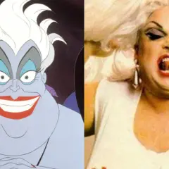 Ursula z "Małej Syrenki" i Divine, ikona drag queen, która zainspirowała obsadę.