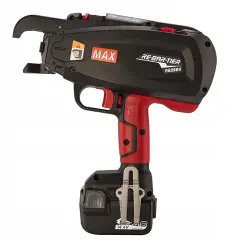Automatyczna wiązarka do zbrojenia MAX RB398S z akumulatorem.