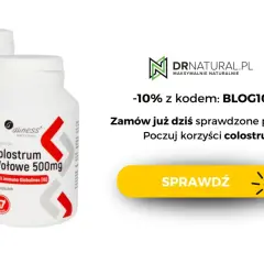 Dwa opakowania colostrum: kozie i wołowe. Dowiedz się, colostrum co to i poczuj jego korzyści. Zamów z rabatem!