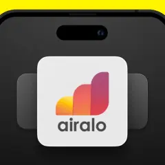 Aplikacja Airalo na telefonie, oferująca wygodne rozwiązania esim dla podróżnych.