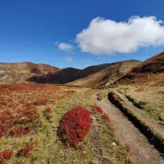 Sentiero autunnale tra i colori di San Marcello Pistoiese.
