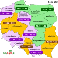 Kiedy ferie w Świętokrzyskiem 2026? Terminy i pomysły na zimę!