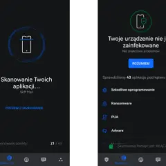 Skanowanie telefonu w poszukiwaniu wirusów zakończone. Twoje urządzenie jest czyste. Dowiedz się, jak usunąć wirusy z telefonu, jeśli skaner coś wykryje.