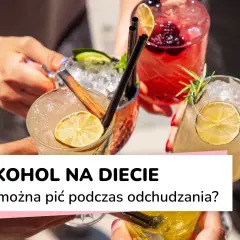 Różowe i żółte drinki z owocami i lodem. Czy alkohol a odchudzanie to dobry pomysł?
