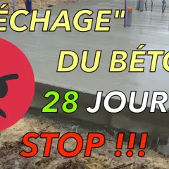 Durée séchage béton : combien de temps attendre pour un bon résultat ?
