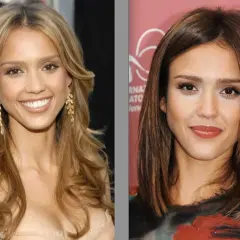 Jessica Alba con pelo rubio y castaño. ¿Qué color de pelo me favorece?