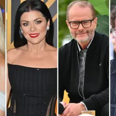 Cztery twarze: blondynka, brunetka, mężczyzna w okularach i młody chłopak. Czy zastanawiałeś się, ile zarabia aktor w serialu?