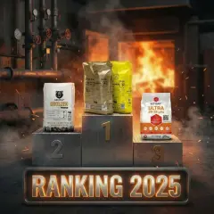 Ranking 2025: Który ekogroszek jest najlepszy? Na podium: Grizzly, Oatex i Sztygar.