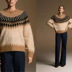 Czym jest sweter żakardowy? Odkryj sekrety i styl tego klasyka!