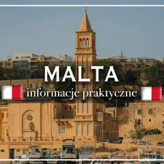 Malta: informacje praktyczne. Widok na port z budynkami i wieżą kościelną. Waluta na Malcie to euro.