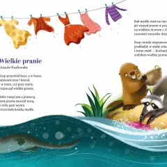 Wielkie pranie bobra, szopa i wydry. Wiersze o porach roku znanych poetów.