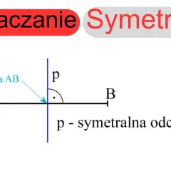 Jak wyznaczyć równanie symetralnej odcinka krok po kroku w geometrii