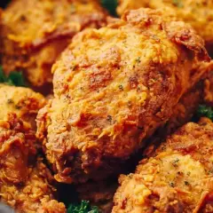 Chrupiący kurczak z airfryer, idealnie przyprawiony i złocisty. Pyszny obiad gotowy w mgnieniu oka!