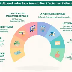 Comprendre la taeg définition : 8 facteurs clés influencent votre taux immobilier, du contexte économique à votre apport personnel.