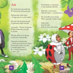 Zabawne wiersze znanych poetów: żuk zaleca się do biedronki, która odmawia, bo woli muchomora.