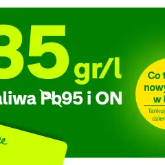 BP promocja: -35 gr/l na paliwa Pb95 i ON. Co tydzień nowy kupon w BPme. Tankuj w dowolny dzień tygodnia.
