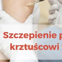 Rękawiczki medyczne zakładane są do podania szczepienia przeciw krztuścowi w ciąży.