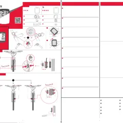Instrukcja montażu licznika rowerowego Sigma. Pokazuje jak zamontować uchwyt i czujnik, a także jak ustawić sigma 800.