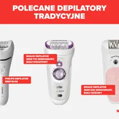 Depilator laserowy (IPL) do domu: Philips czy Braun? Ranking