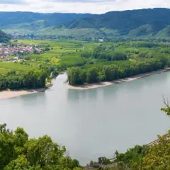 Dolina Wachau: malowniczy widok na Dunaj, winnice i urokliwe miasteczko. Idealne miejsce, by odkryć, co zobaczyć w tej austriackiej krainie.