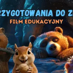 Jak zwierzęta przygotowują się do zimy - film edukacyjny dla dzieci