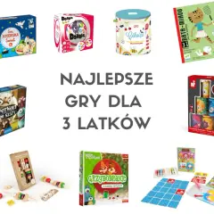 Kolekcja gier dla 3 latków: Garden Panic, Loteryjka Świat, Dobble, Cékouiça?, Bata-Miaou, Brain Train, Little Cooperation, Potwory do szafy, Chamboule-Tout, Tactilo Loto, Day & Night, Grill Party, Grzybobranie, Castle Logix.