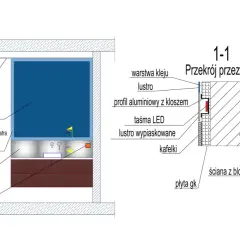 Podświetlenie lustra LED: Montaż DIY krok po kroku. Bez błędów!