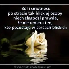 Spoczywaj w pokoju: Wiersze i cytaty na pożegnanie bliskich