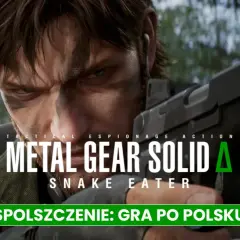 Snake z bronią w ręku, zapowiedź spolszczenie: gra po polsku Metal Gear Solid V The Phantom Pain.