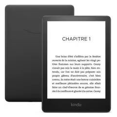 Un e-reader Kindle affiche le chapitre 1 d'un livre. Format Kindle, c'est quoi ? Une liseuse pour lire partout.