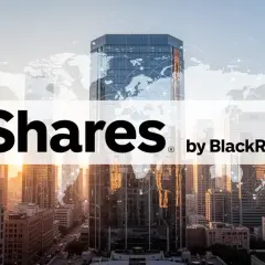 iShares by BlackRock: Globale Vernetzung und Finanzzentren, die den MSCI All Country World Index widerspiegeln.