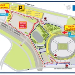 Mapa PGE Narodowego pokazuje wejścia dla kibiców i punkty informacyjne. Dowiedz się, co można wnieść na stadion narodowy, korzystając z wyznaczonych stref.