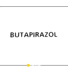 Napis "BUTAPIRAZOL" na białym tle. To nazwa maści, która może pomóc w leczeniu bólu.