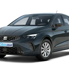 Seat Ibiza 1.0 TSI 95 CV: opiniones sobre este coche gris oscuro, ideal para la ciudad.