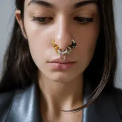 Dobierz rozmiar kolczyka do nosa: poradnik krok po kroku (Nostril, Septum)