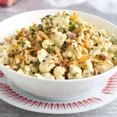 Salade de chou-fleur : recettes faciles, crues, cuites et rôties