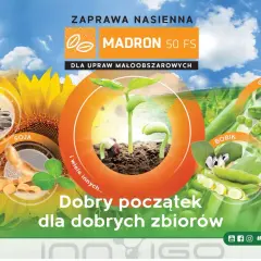 Jaka zaprawa do zboża najlepsza? MADRON 50 FS to dobry początek dla dobrych zbiorów słonecznika, soi, bobiku, grochu i wielu innych upraw.