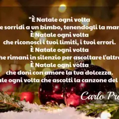 Parole di Natale con la "i": sorridi, limiti, silenzi, doni. Un augurio che risuona nel cuore.