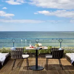 Restaurante Balneario La Magdalena: Delicias con vistas al mar