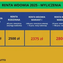 Ile wynosi renta po mężu? Sprawdź, jak obliczyć wysokość świadczenia