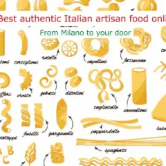 Krótkie pasty i długie, od penne po spaghetti. Autentyczne włoskie przysmaki z Mediolanu prosto do Twoich drzwi.