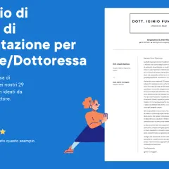 Esempio di lettera di presentazione per dottore. Scopri come scrivere un messaggio ad un dottore per distinguerti.