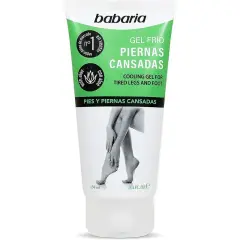 Gel frío Babaria para piernas cansadas, alivia y refresca. Ideal para pies y piernas fatigados.