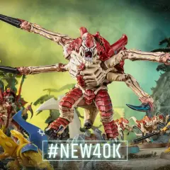 Potężny potwór z #NEW40K w akcji, walczący z Eldarami. Zobacz typy multi multi na dziś!