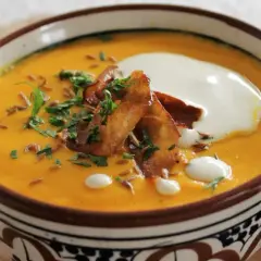 Velouté lentilles corail sans carottes: 20 min, saveurs inédites !