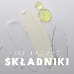 Kremy i serum na białym tle. Dowiedz się, jak połączyć retinol i niacynamid dla najlepszych efektów.